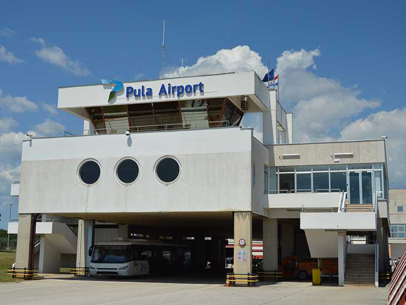 Pula Airport terminal